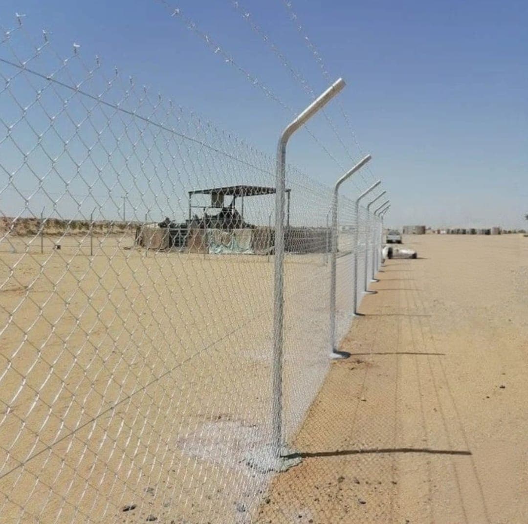 مشروع شبوك أمنية مجلفنة لحماية أرض في حي بريمان